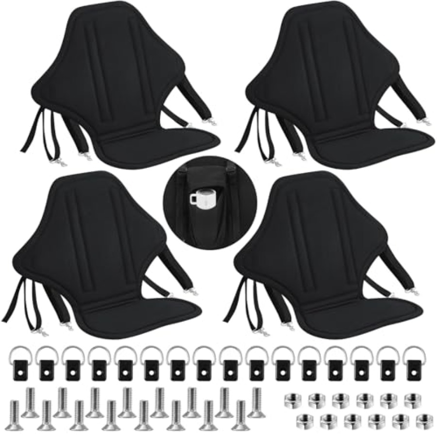 Fishing Kayak Storage Bag - Pack Padded Kayak Seat Fishing Boat