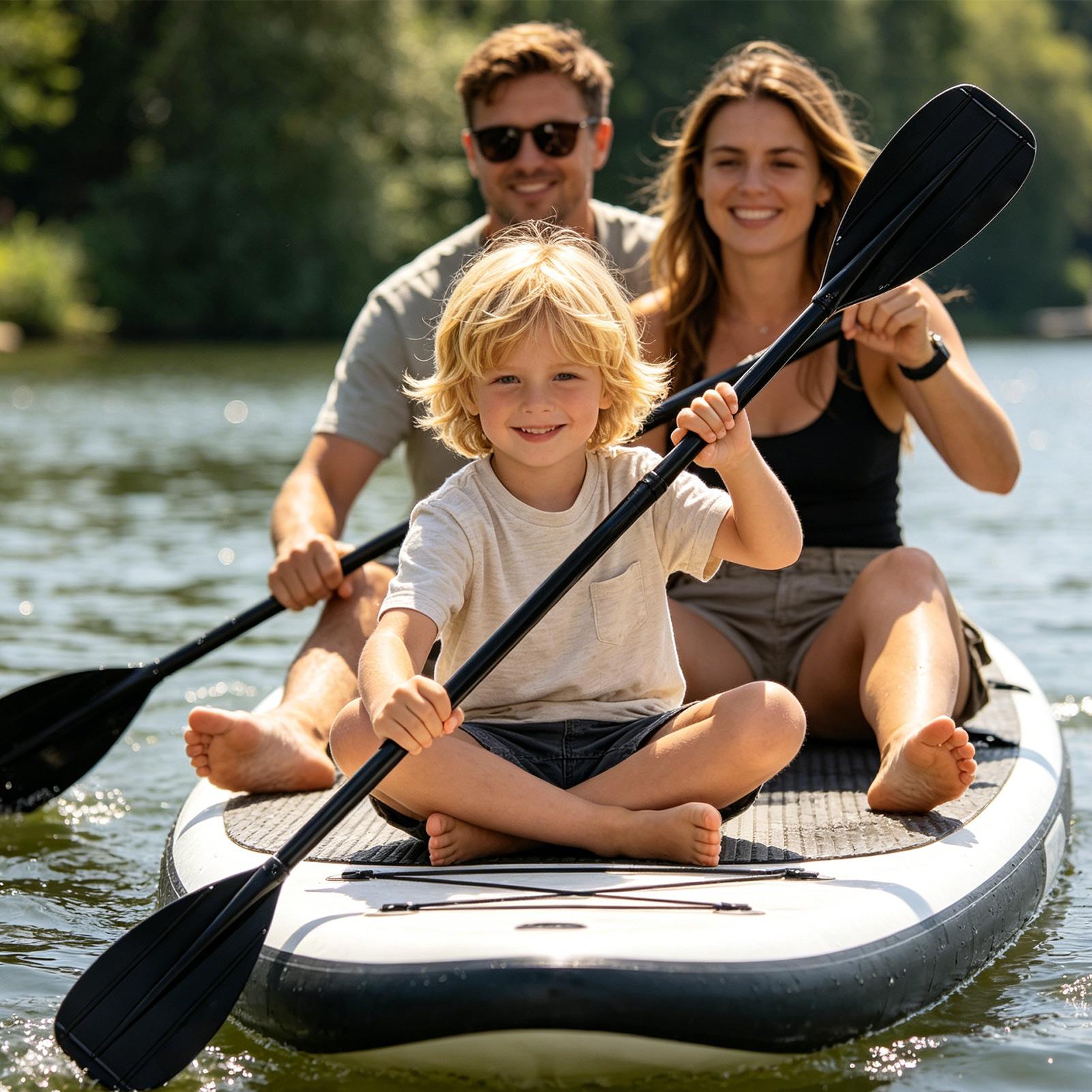 Carbon Fiber Paddle 2 Section  - Fishing Kayak Paddle avaliação e preço