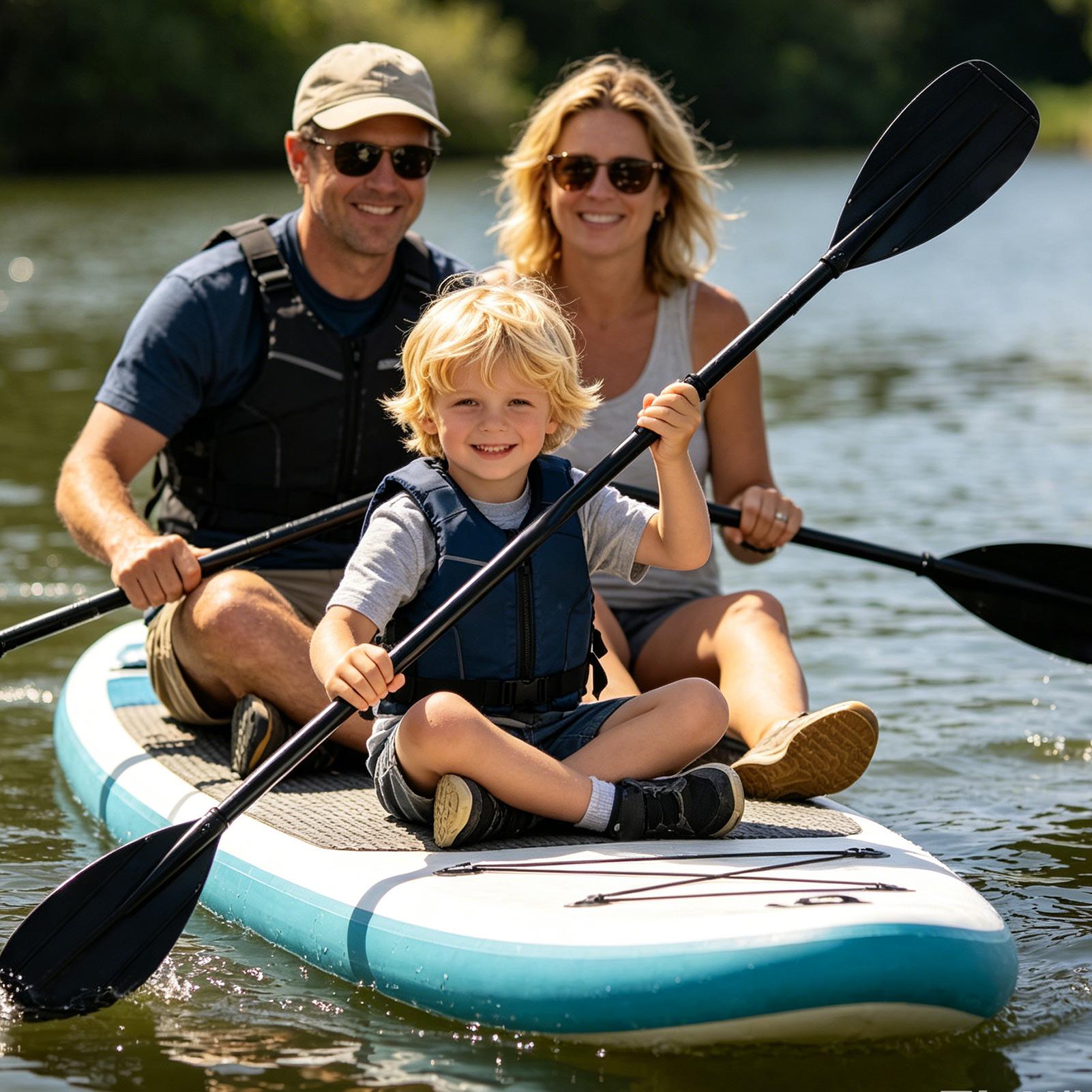 Carbon Fiber Paddle 2 Section  - Fishing Kayak Paddle avaliação e preço