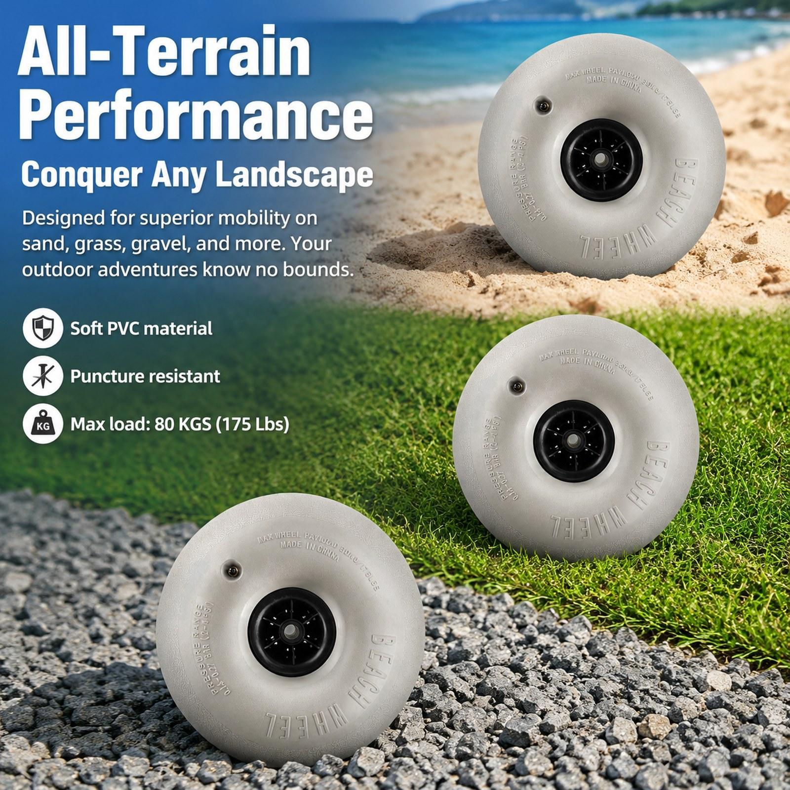 16 inch Balloon Wheels Big San - Fishing Kayak Cart avaliação e preço