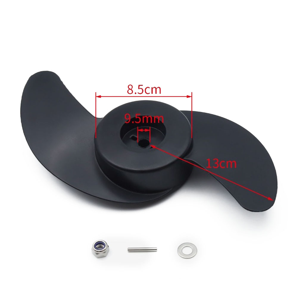 Outboard Motor Propeller 2-Bla - Fishing Kayak Trolling Motor avaliação e preço