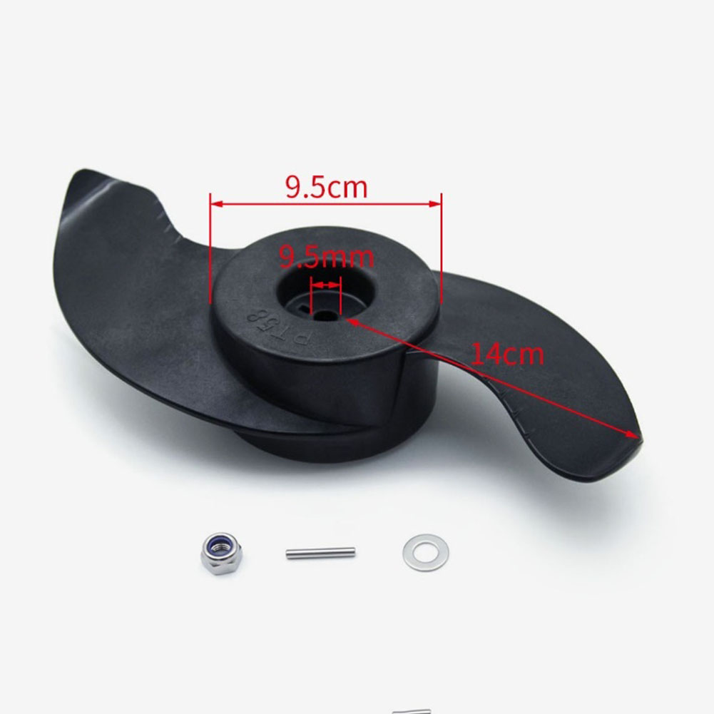 Outboard Motor Propeller 2-Bla - Fishing Kayak Trolling Motor avaliação e preço
