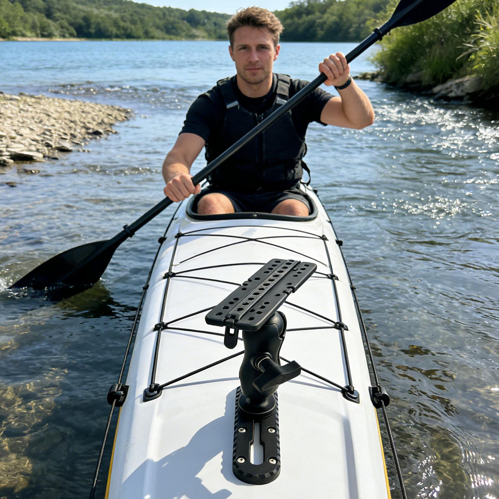 Kayak Track Mount With Screws  - Fishing Kayak Fish Finder Mount avaliação e preço