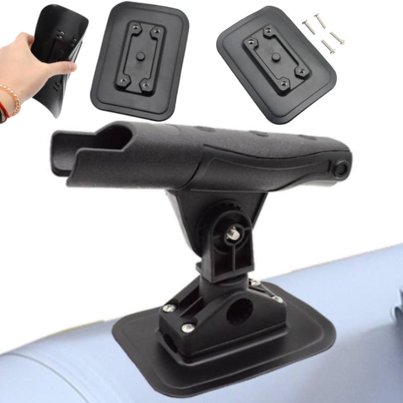 1 Set Inflatable Boat Fishing  - Fishing Kayak Fish Finder Mount avaliação e preço