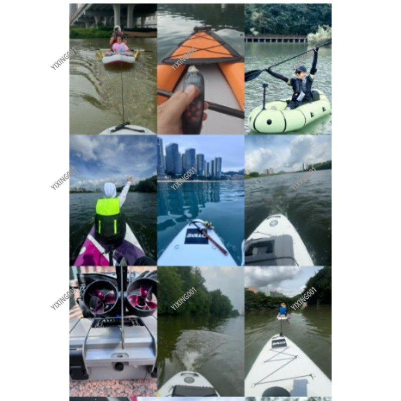 Dual Propeller Kayak Underwate - Fishing Kayak Trolling Motor avaliação e preço