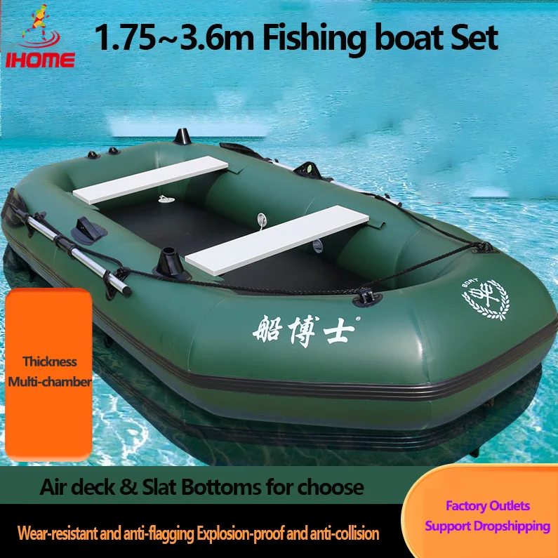 1.75~3.6m Green Fishing Kayak  - Fishing Kayak Sit On Top avaliação e preço