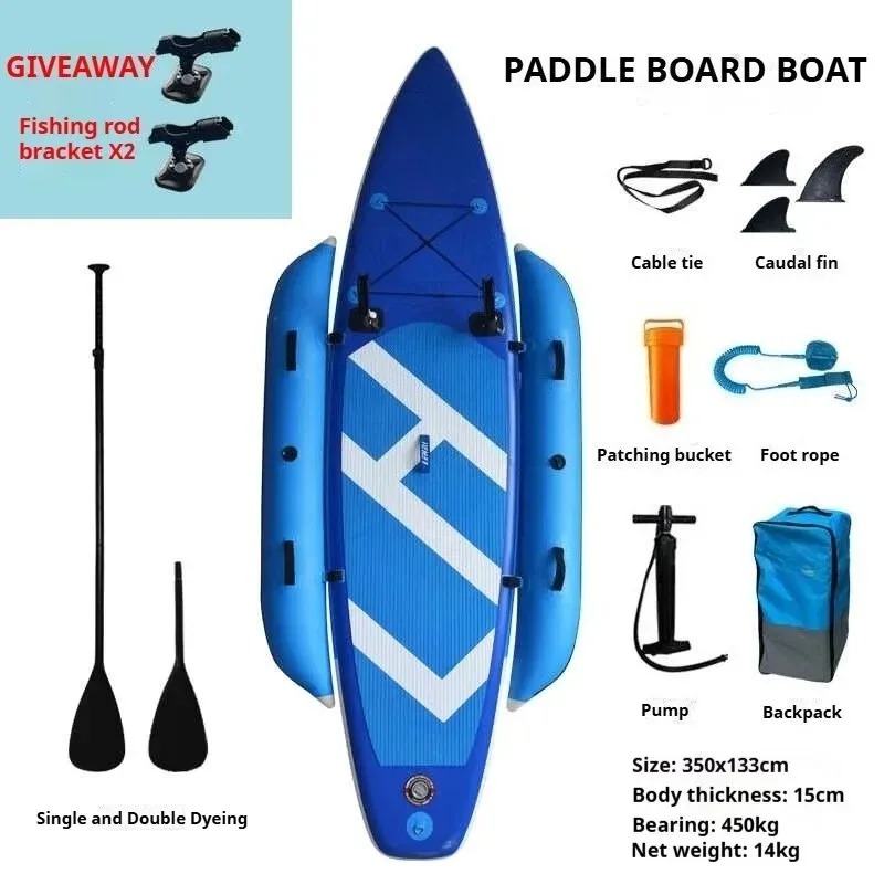 Inflatable SUP Kayak Fishing B - Fishing Kayak Rod Holder avaliação e preço