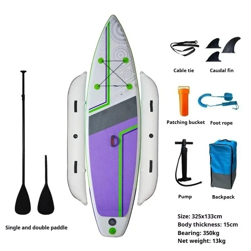 Inflatable SUP Kayak Fishing B - Fishing Kayak Rod Holder avaliação e preço