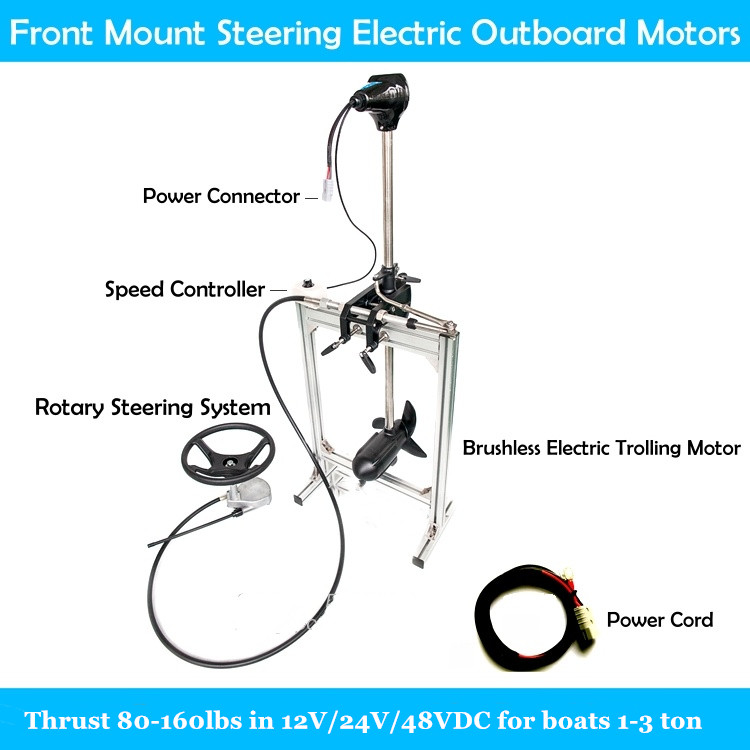 Brushless outboard electric ka - Fishing Kayak Trolling Motor avaliação e preço