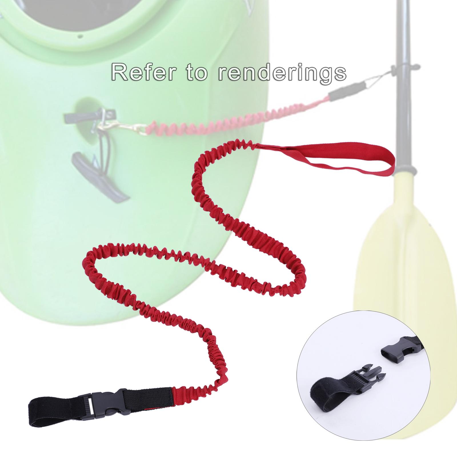 Safety Stretchable Kayak Paddl - Fishing Kayak Paddle Leash avaliação e preço