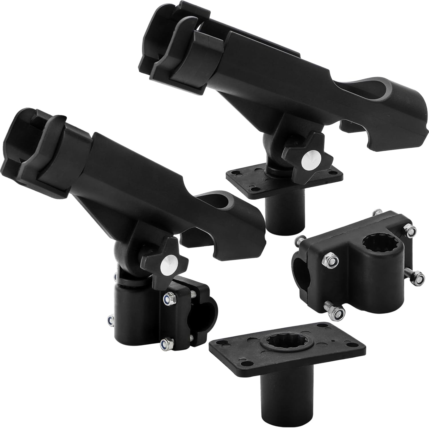 2 Pack Fishing Rod Holder with - Fishing Kayak Rod Holder avaliação e preço