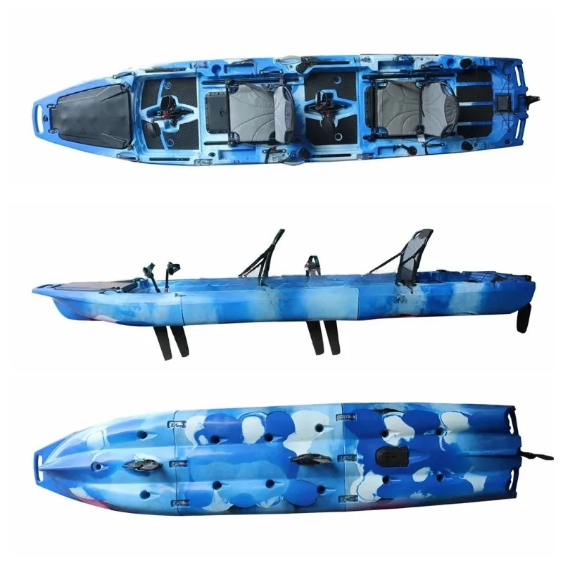 2-Seater Sit-on-Top Modular Pe - Fishing Kayak Sit In avaliação e preço