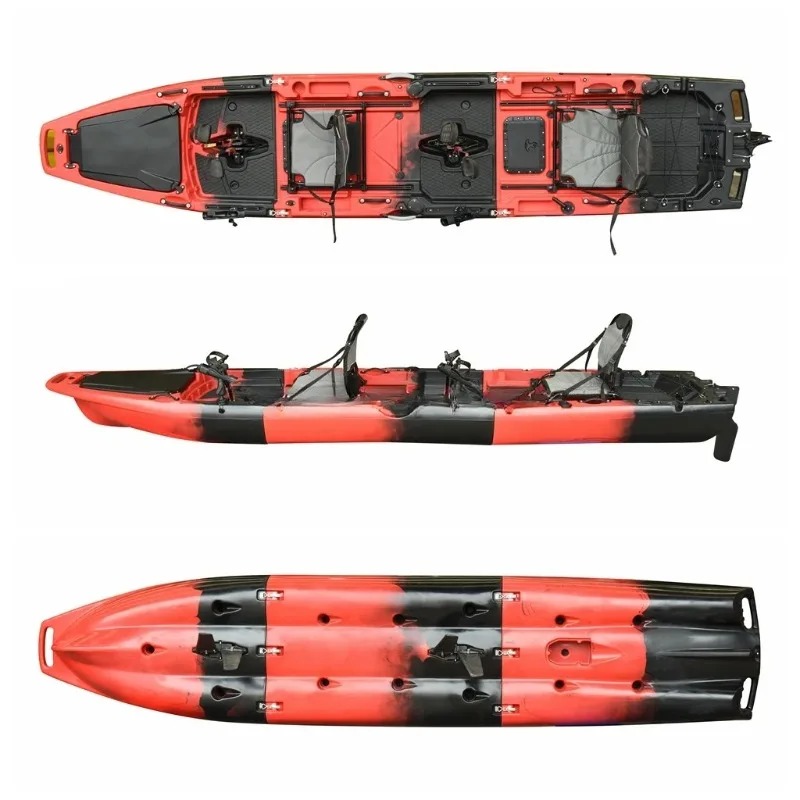 2-Seater Sit-on-Top Modular Pe - Fishing Kayak Sit In avaliação e preço
