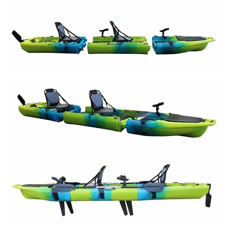 2-Seater Sit-on-Top Modular Pe - Fishing Kayak Sit In avaliação e preço