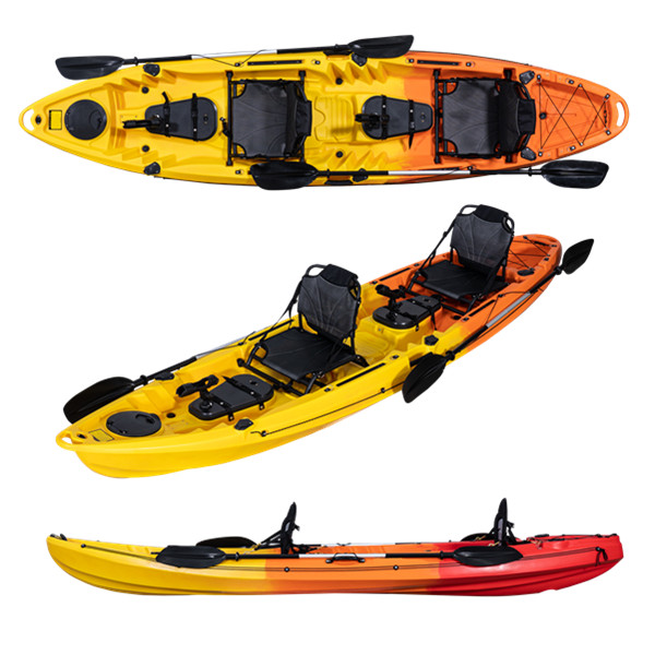 2+1 Seat Family Fishing Kayak  - Fishing Kayak Sit On Top avaliação e preço