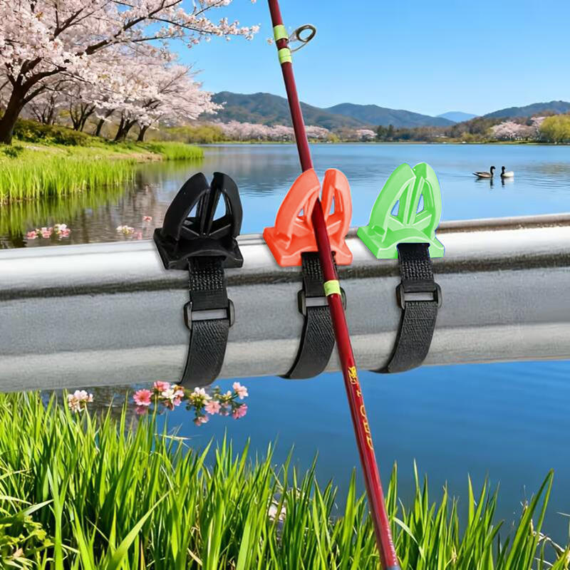 Quick Release Clip With Strap  - Fishing Kayak Rod Holder avaliação e preço