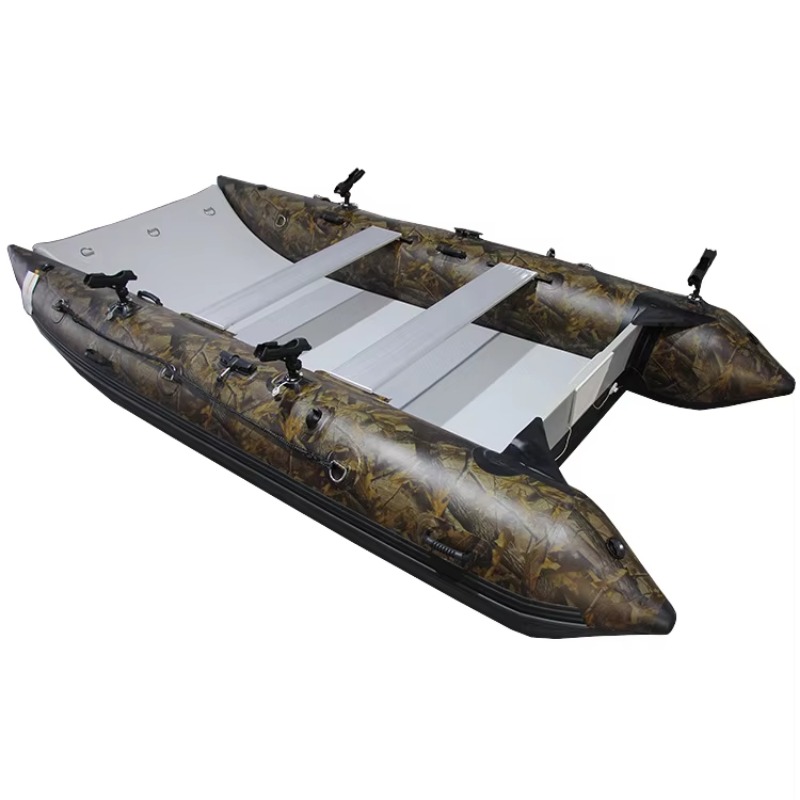 High-Speed Catamaran Inflatabl - Fishing Kayak Inflatable avaliação e preço