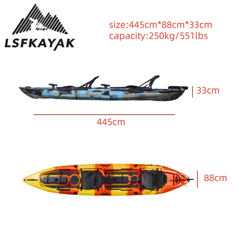 2025 Factory Wholesale 2-Perso - Fishing Kayak Paddle avaliação e preço