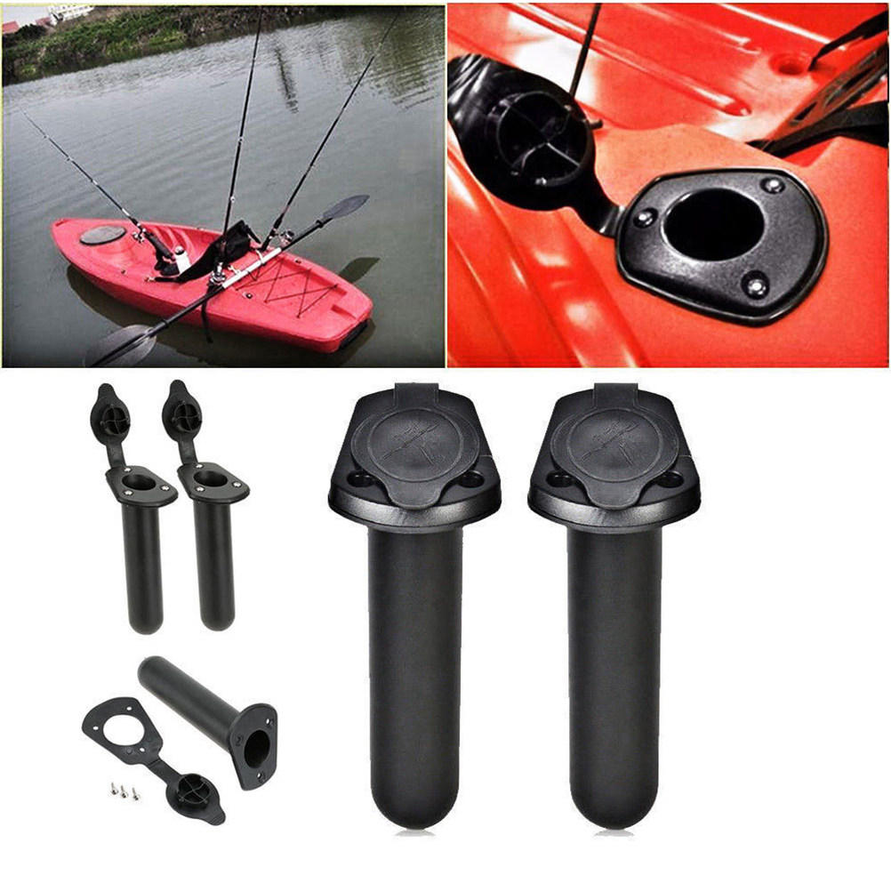 ABS Flush Mount Rod Holder for - Fishing Kayak Sit On Top avaliação e preço