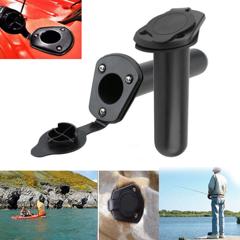 ABS Flush Mount Rod Holder for - Fishing Kayak Sit On Top avaliação e preço