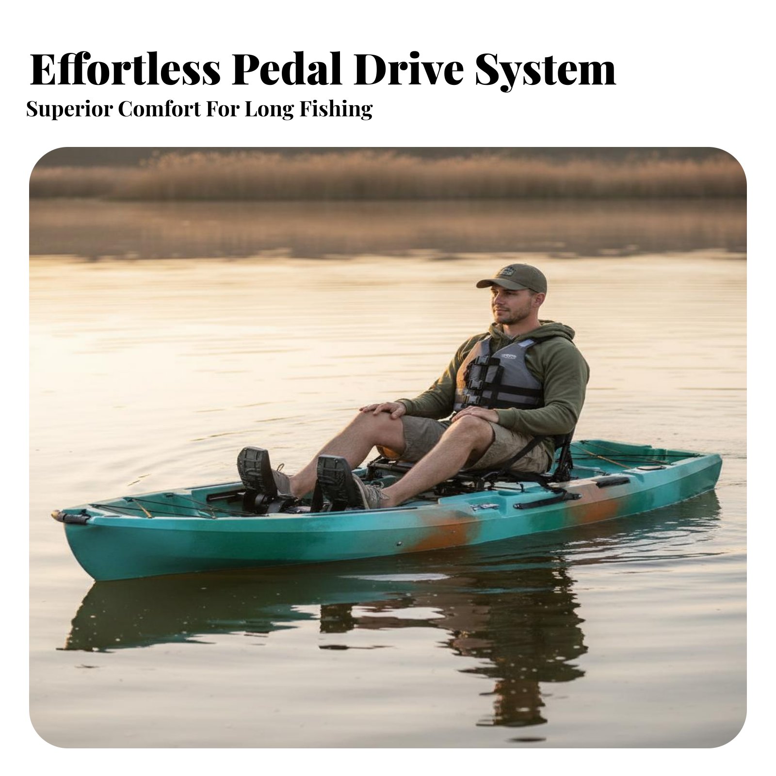 Pedal Drive Fishing Boat Folda - Fishing Kayak Inflatable avaliação e preço