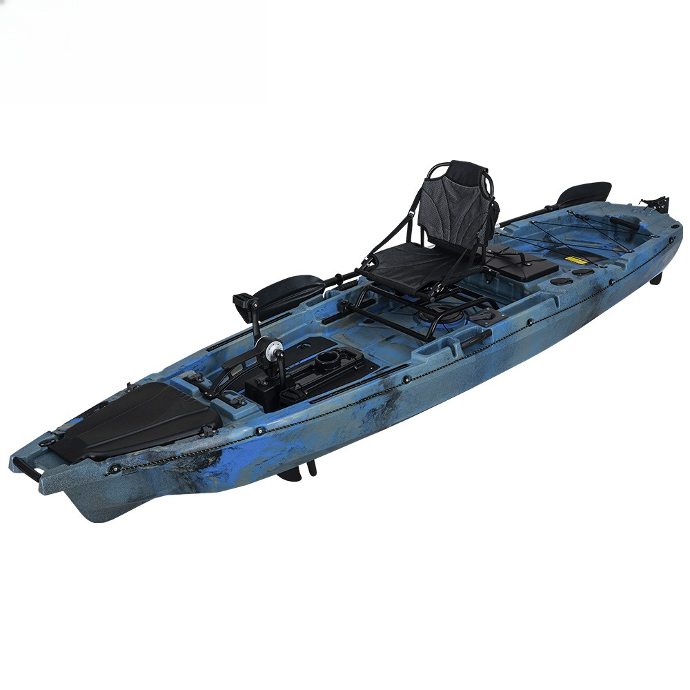 One-man pedal Kajak plastic ka - Fishing Kayak Pedal Drive avaliação e preço