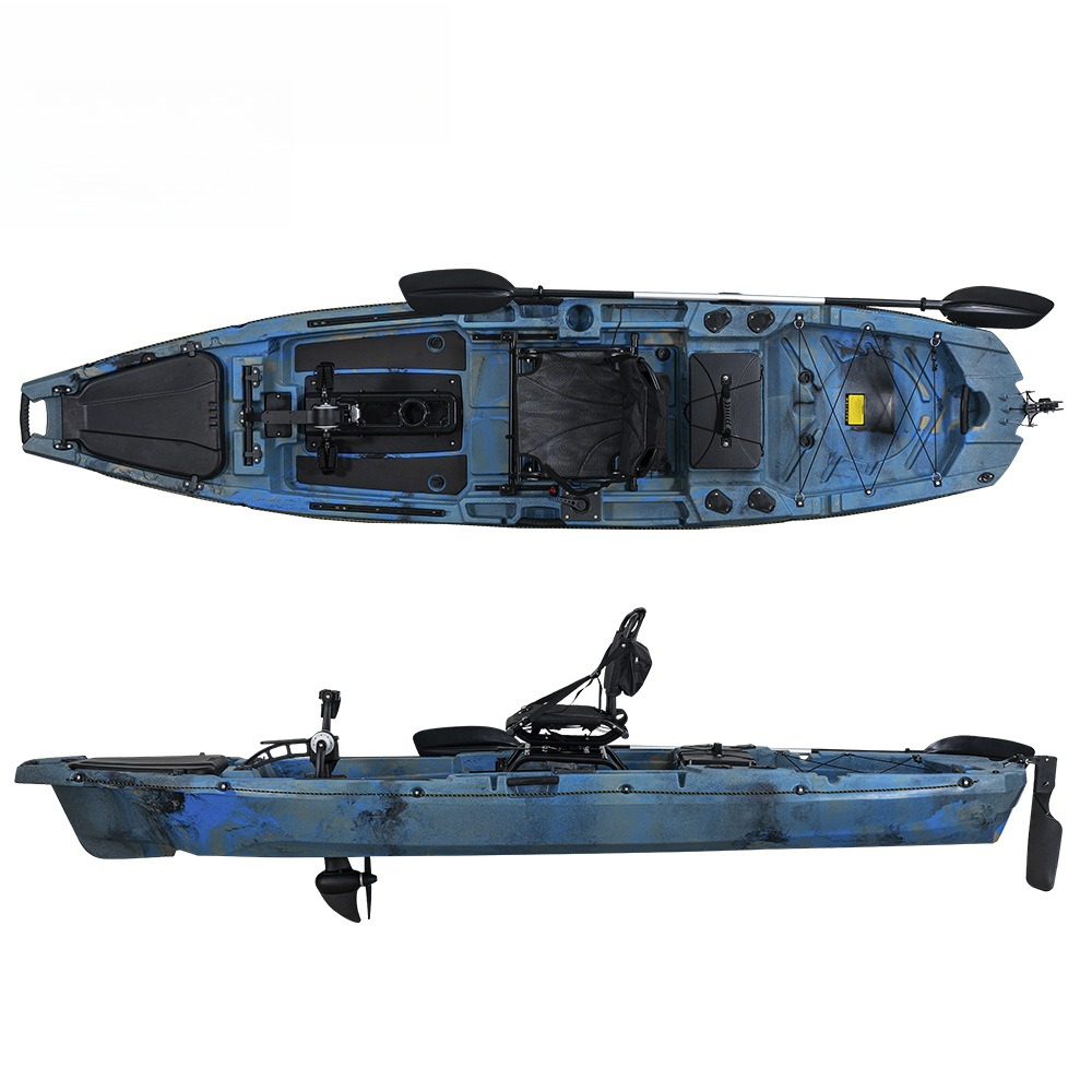 One-man pedal Kajak plastic ka - Fishing Kayak Pedal Drive avaliação e preço
