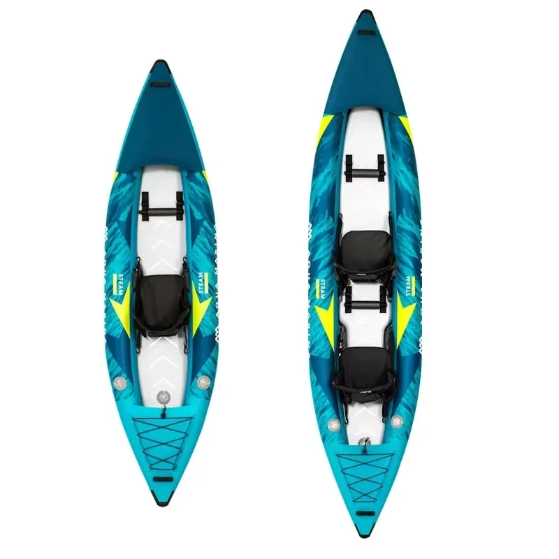 Canoe Kayak Inflatable Boat 1- - Fishing Kayak Paddle avaliação e preço