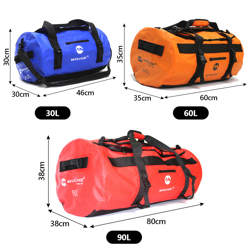 30L 60L 90L Waterproof Kayakin - Fishing Kayak Storage Bag avaliação e preço