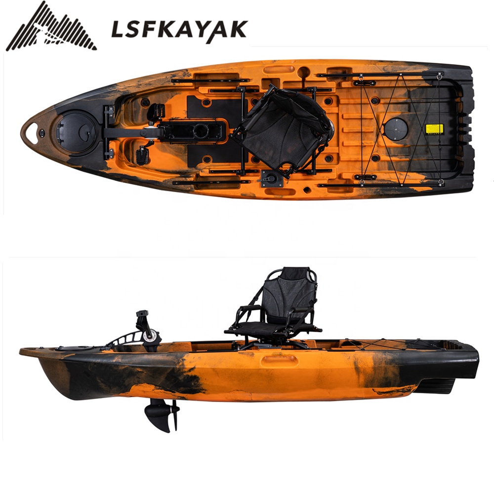 LSF Plastic Rowing Fishing Ele - Fishing Kayak Paddle avaliação e preço