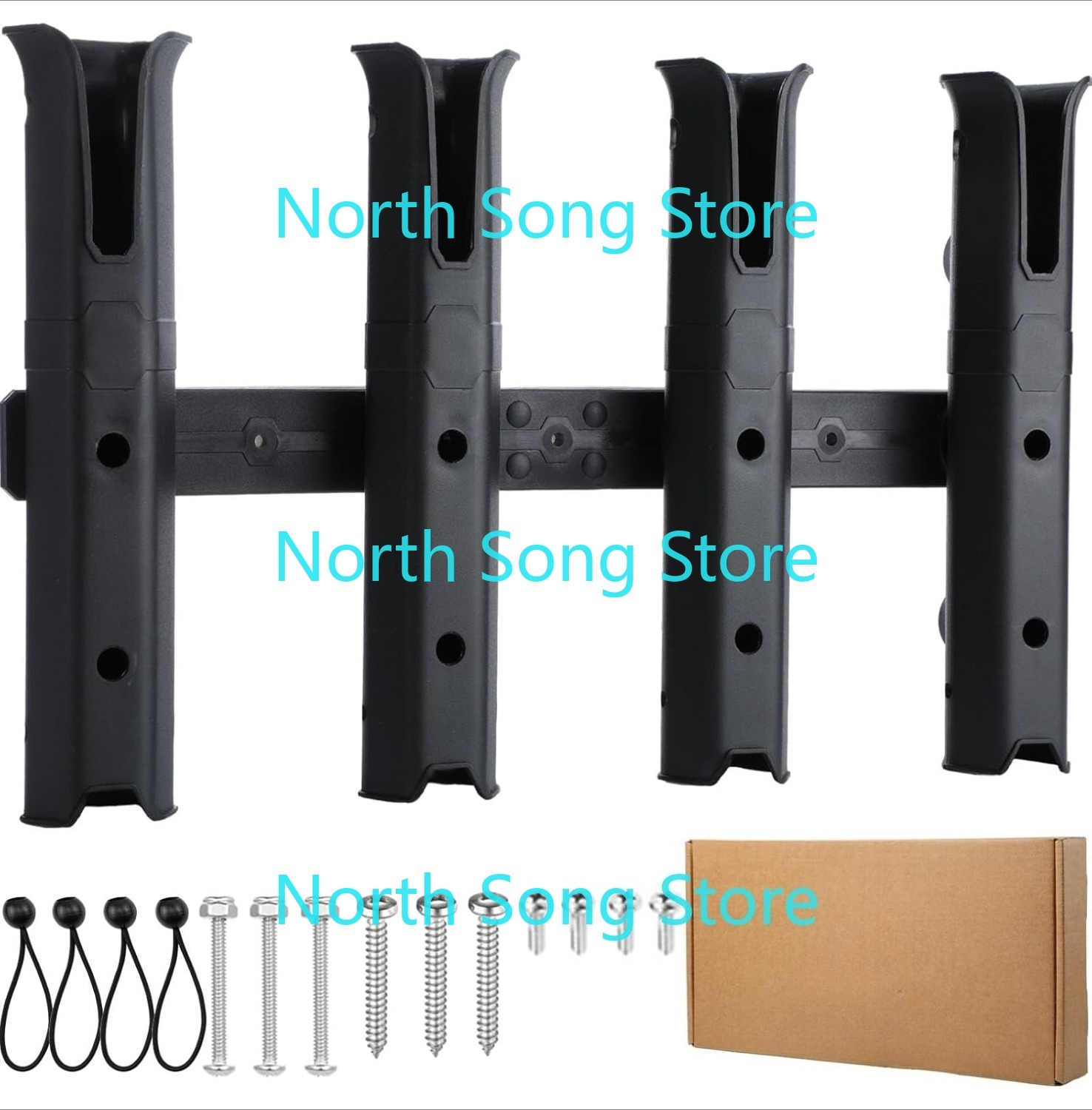 Adjustable Fishing Rod Holders - Fishing Kayak Crate avaliação e preço