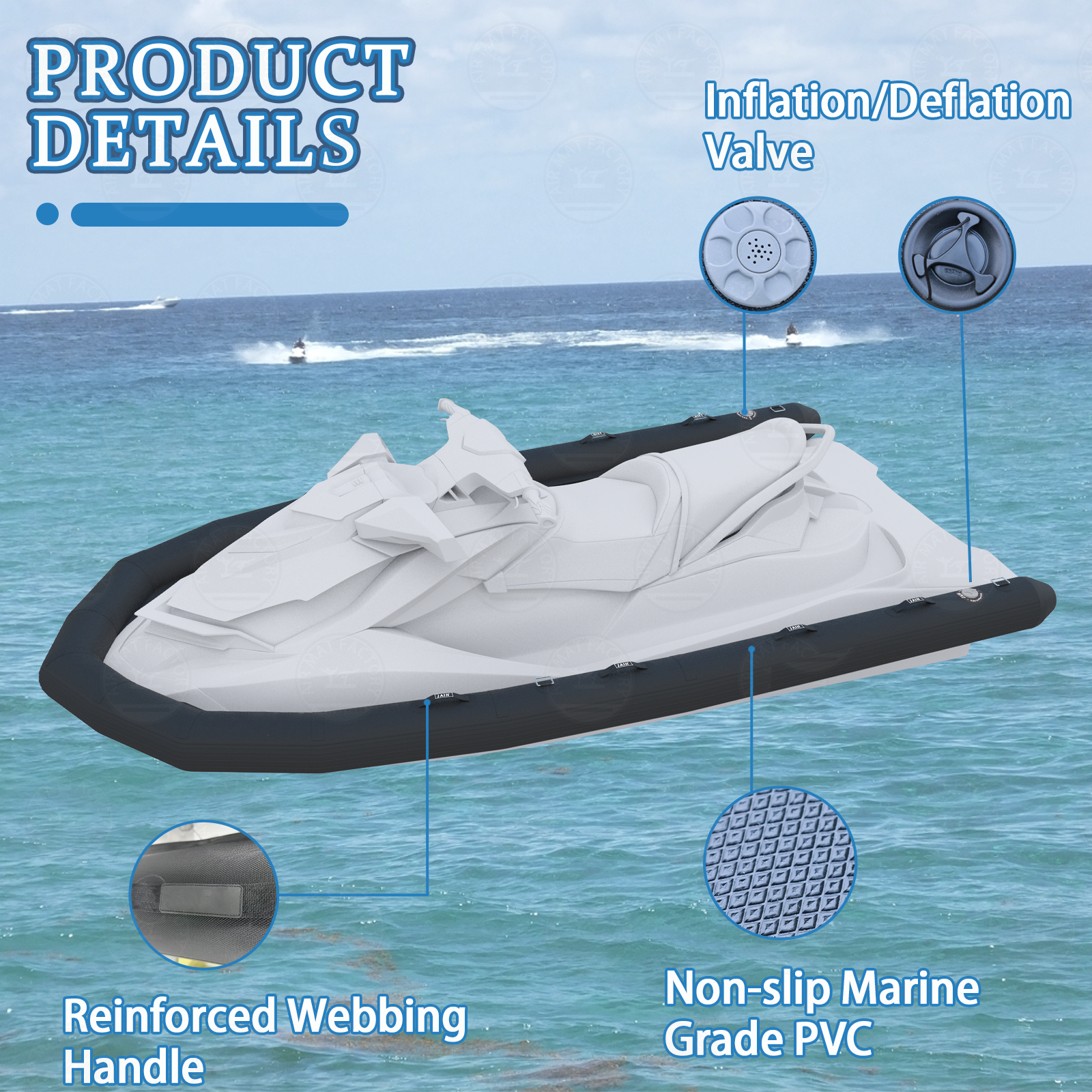 Stock! Hot Selling Inflatable  - Fishing Kayak Inflatable avaliação e preço
