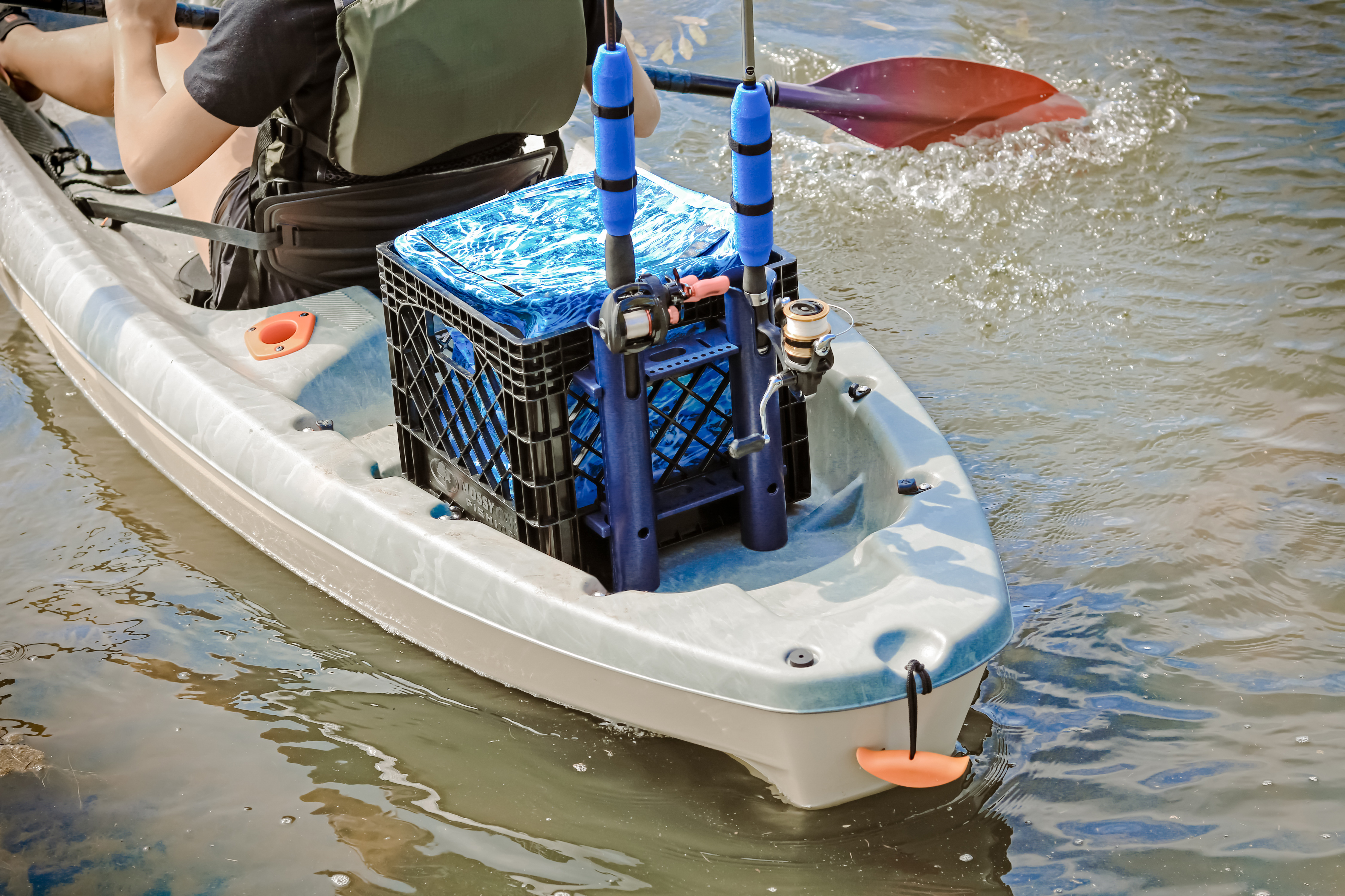 Kayak Storage Crate with Dry B - Fishing Kayak Crate avaliação e preço
