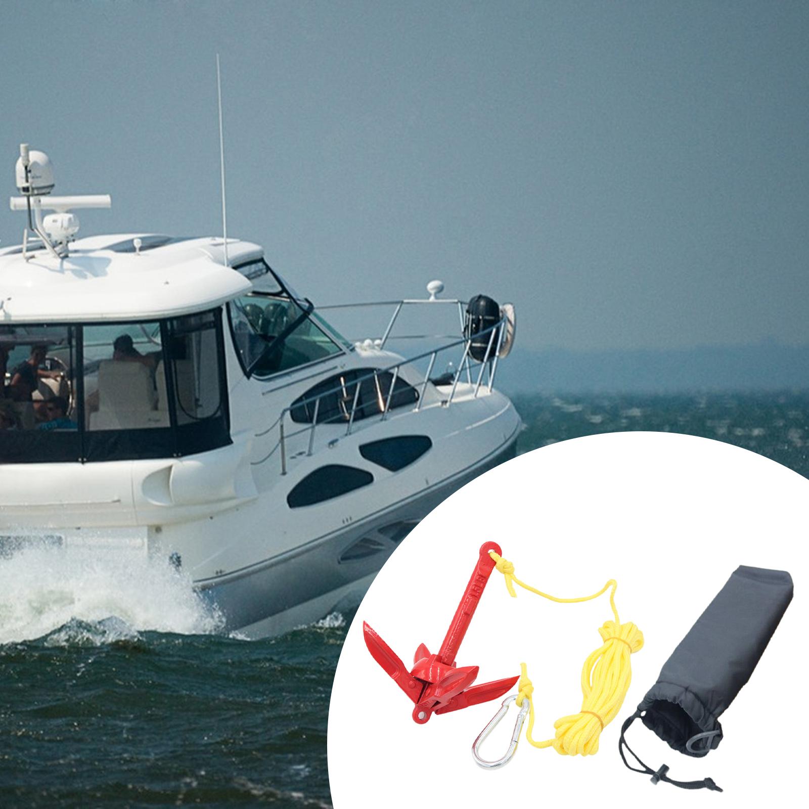 0.7kg Carbon Steel Folding Anc - Fishing Kayak Anchor avaliação e preço