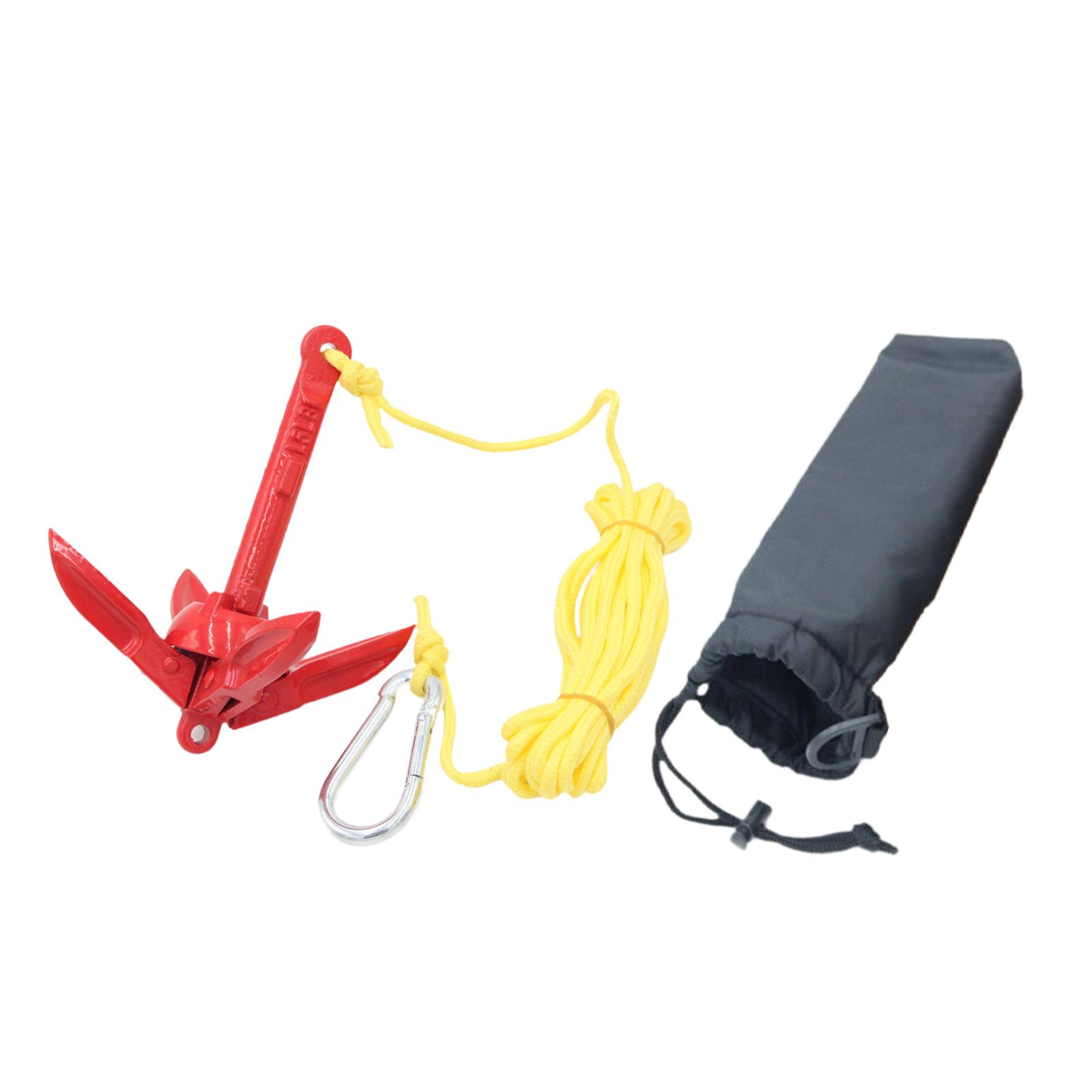 0.7kg Carbon Steel Folding Anc - Fishing Kayak Anchor avaliação e preço