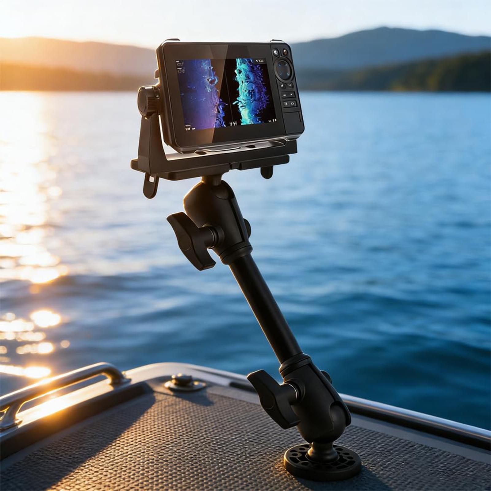 Fish Finder Mount 360 Degree R - Fishing Kayak Fish Finder Mount avaliação e preço
