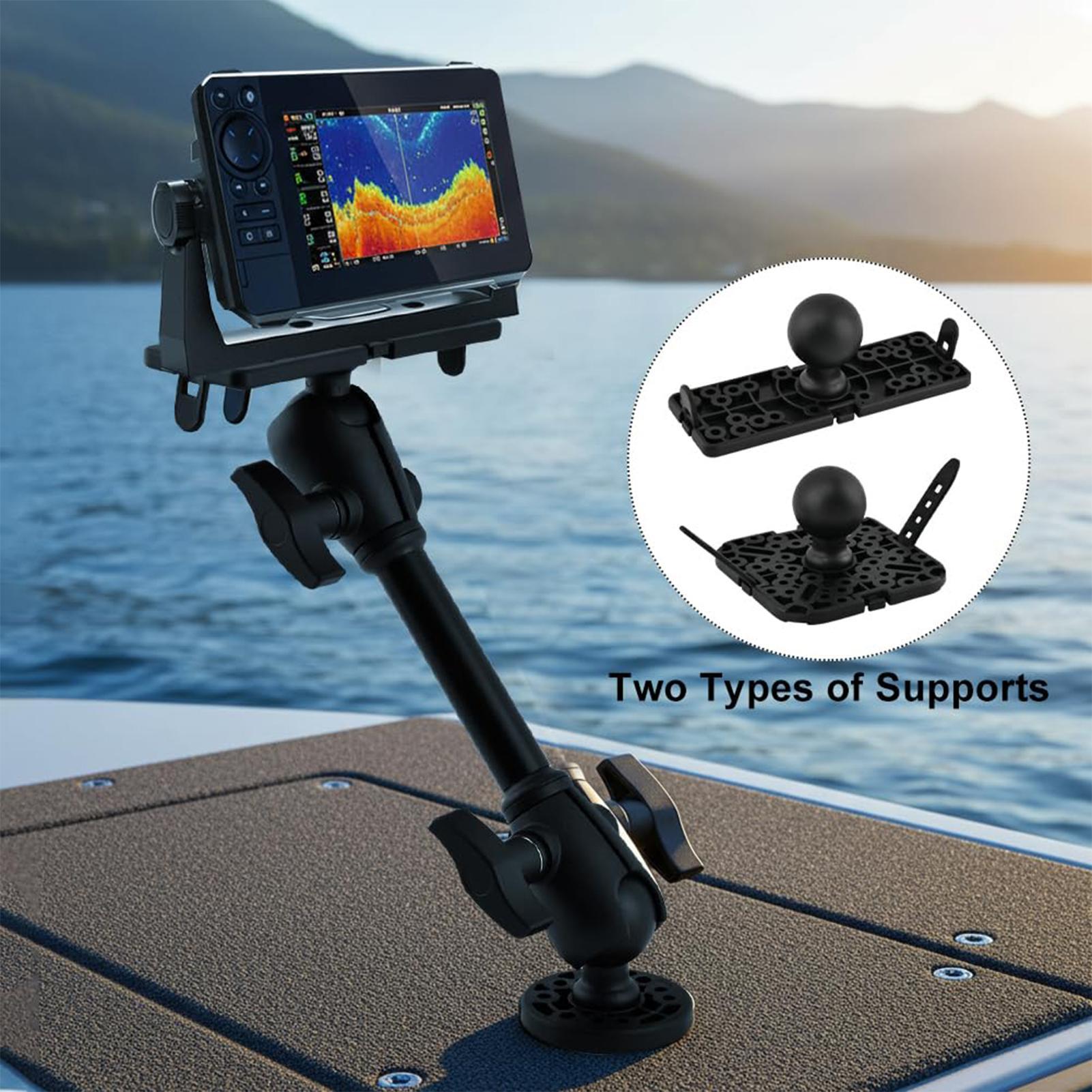 Fish Finder Mount 360 Degree R - Fishing Kayak Fish Finder Mount avaliação e preço