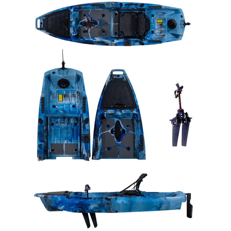 Airo Popular 10FT Two Sections - Fishing Kayak Seat avaliação e preço