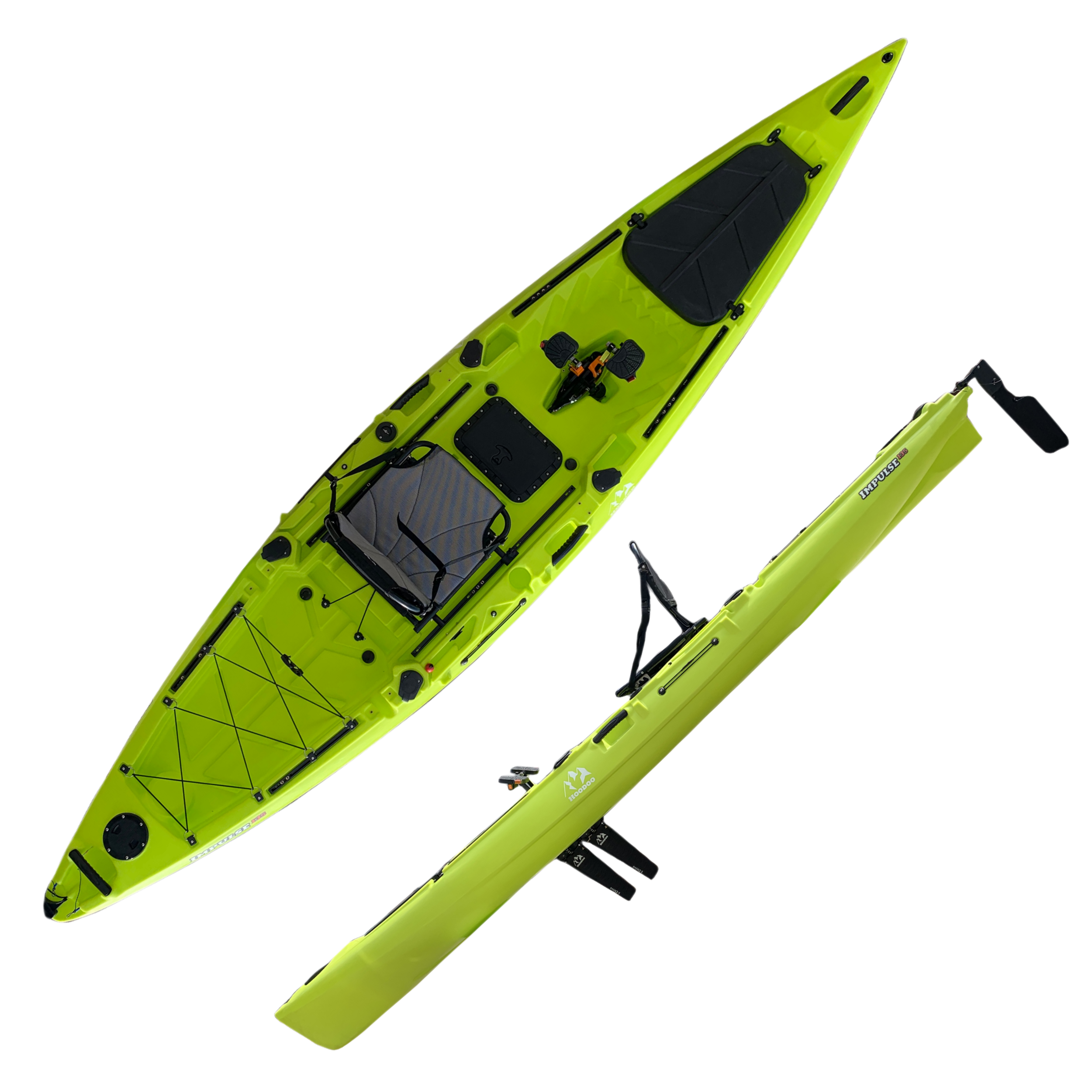 Zero Kayak New 4.15m One Perso - Fishing Kayak Pedal Drive avaliação e preço