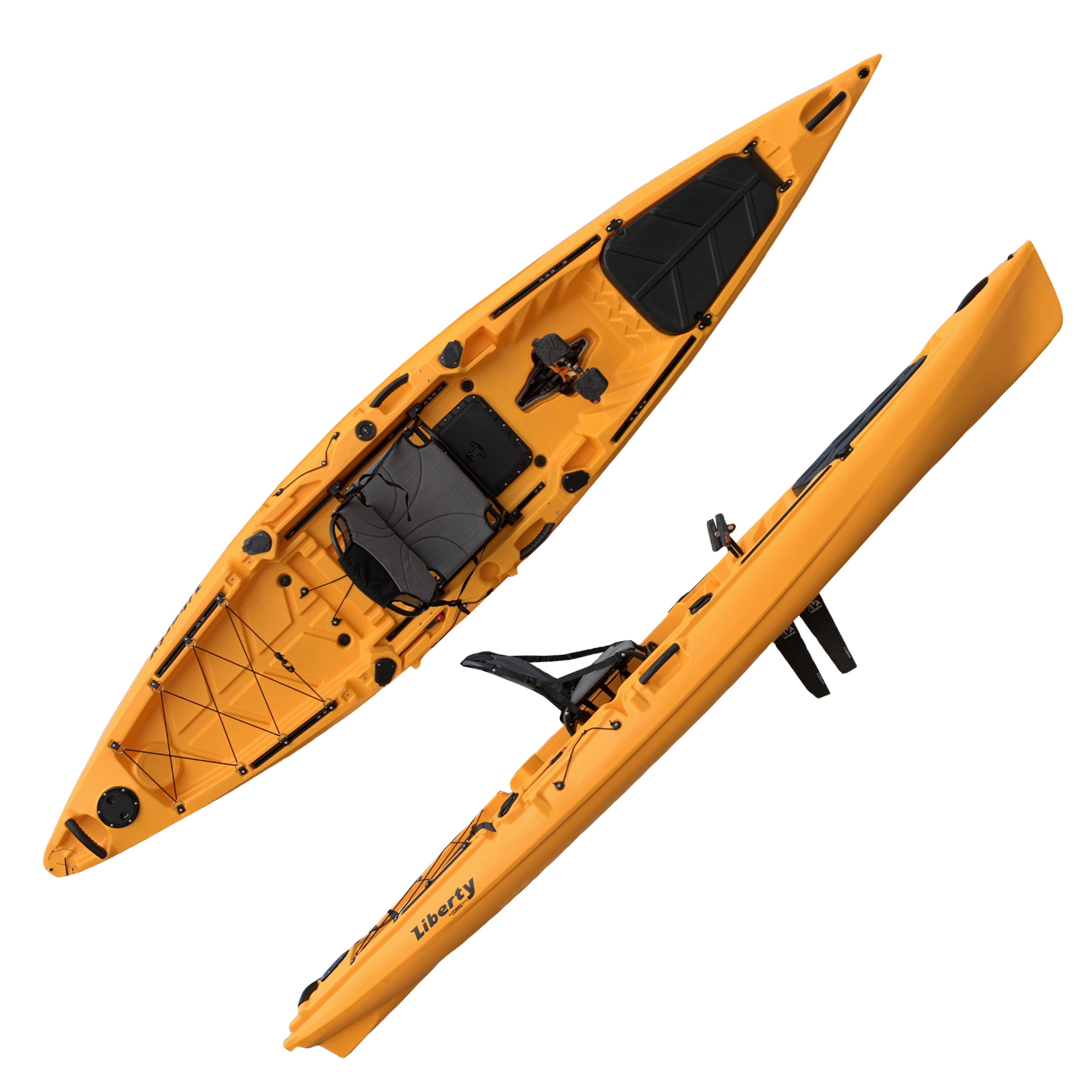 Zero Kayak New 4.15m One Perso - Fishing Kayak Pedal Drive avaliação e preço