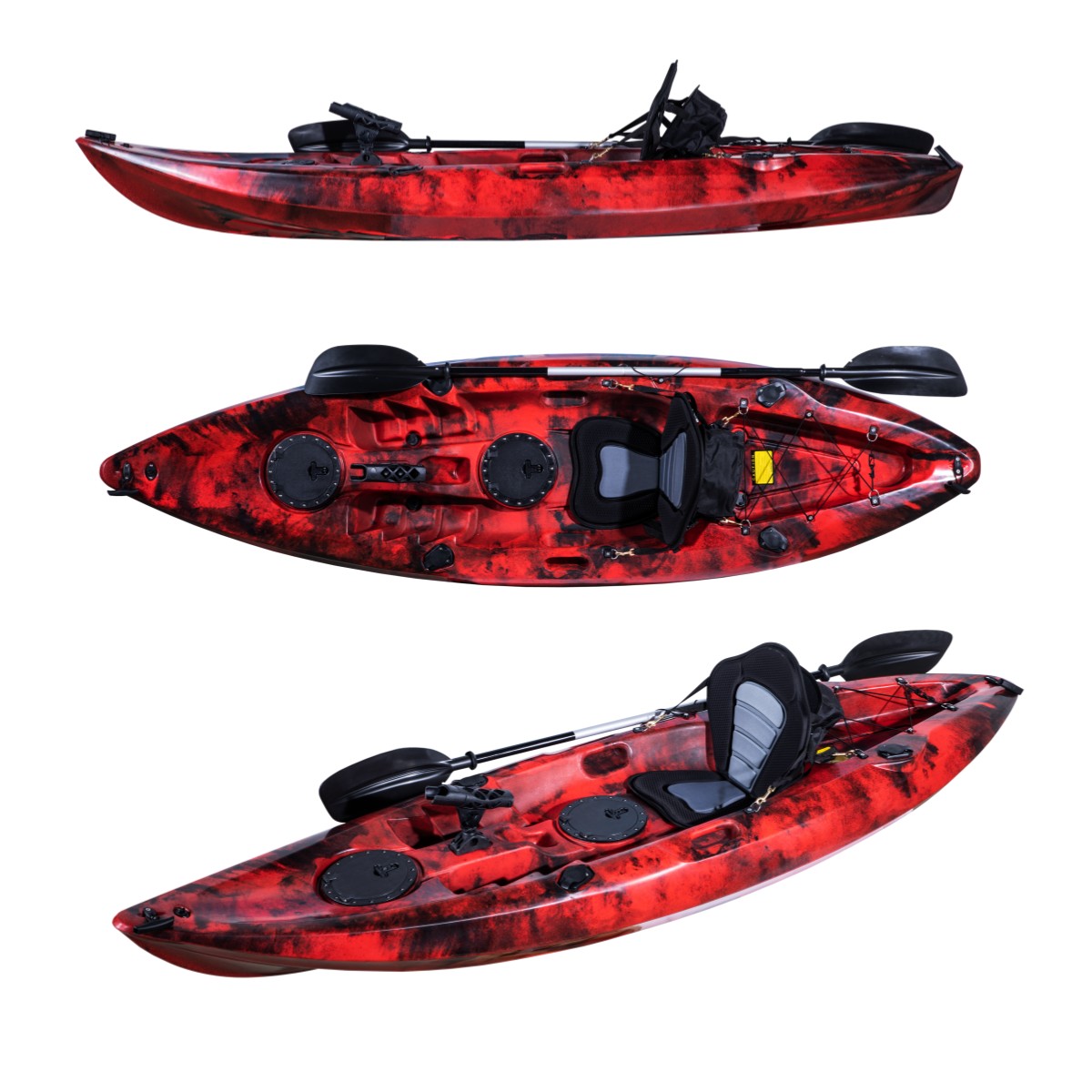Made In China Single Person Fi - Fishing Kayak Sit On Top avaliação e preço