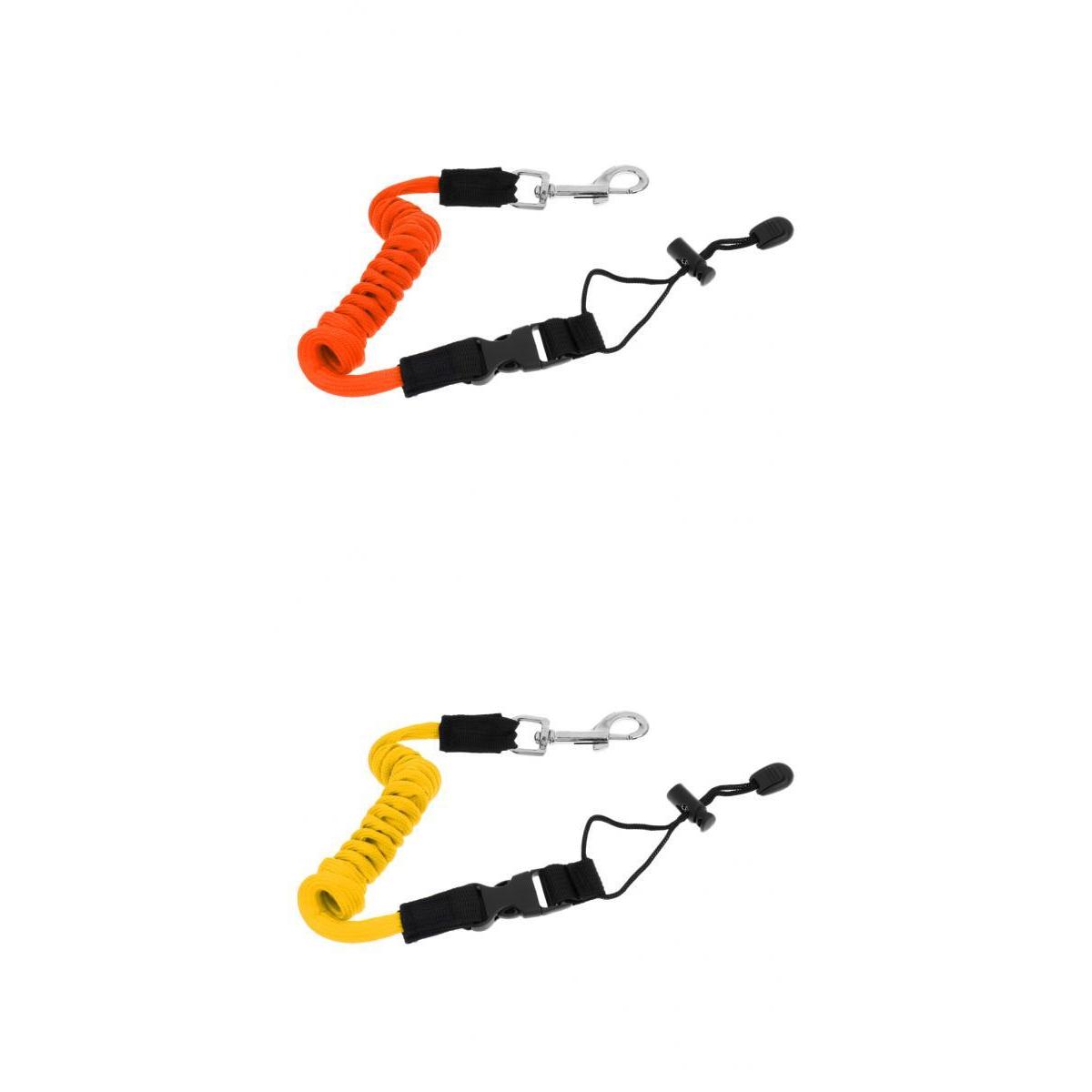 Kayak Paddle Leash TPU Coiled  - Fishing Kayak Paddle Leash avaliação e preço