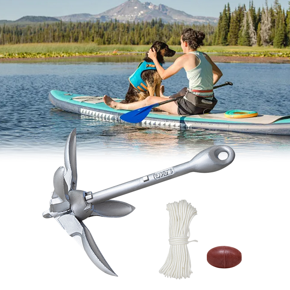 0.7/1.5KG Grapnel Anchor Folda - Fishing Kayak Anchor avaliação e preço