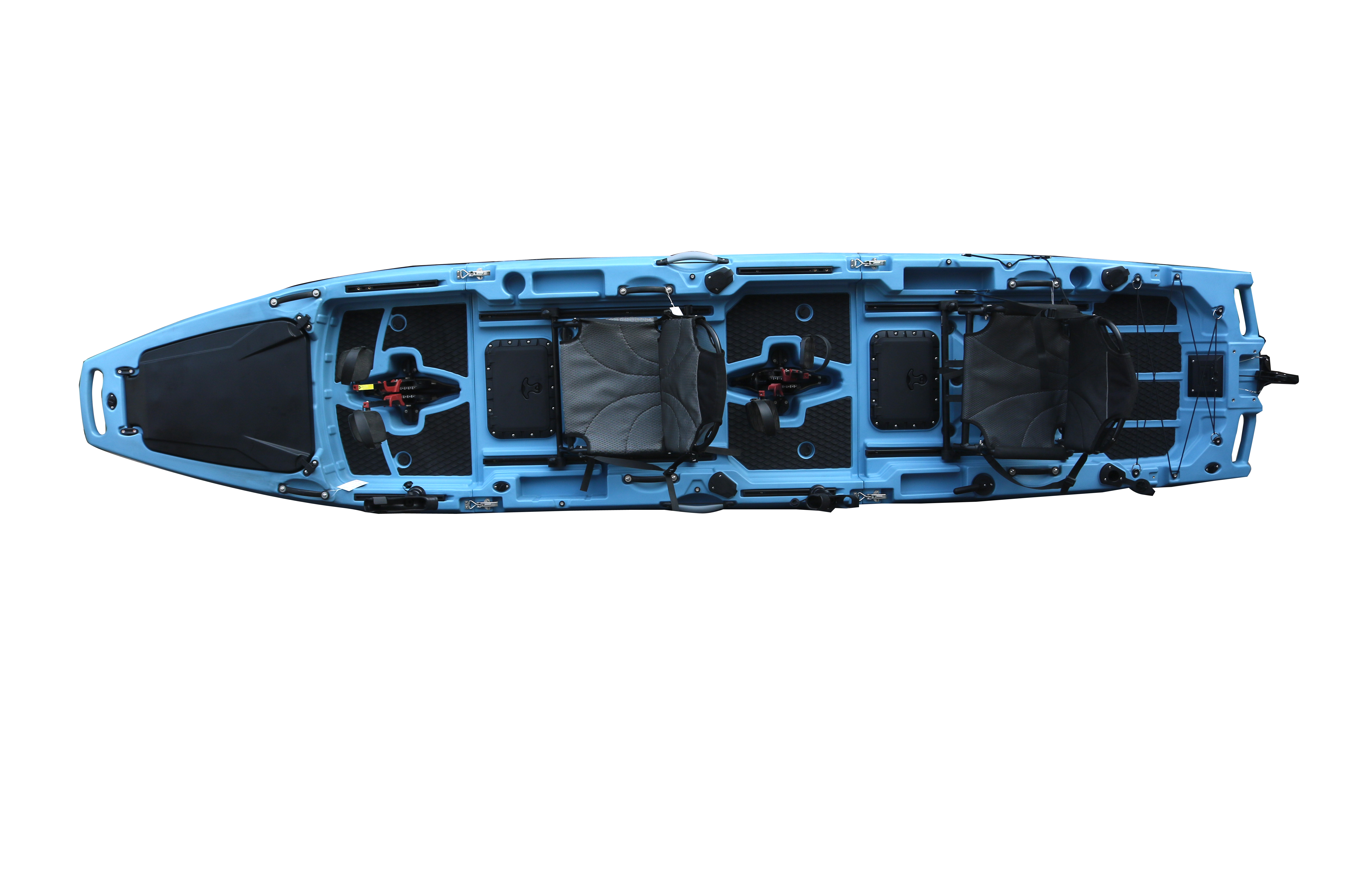 14FT 2 Person Detachable  Peda - Fishing Kayak Sit On Top avaliação e preço