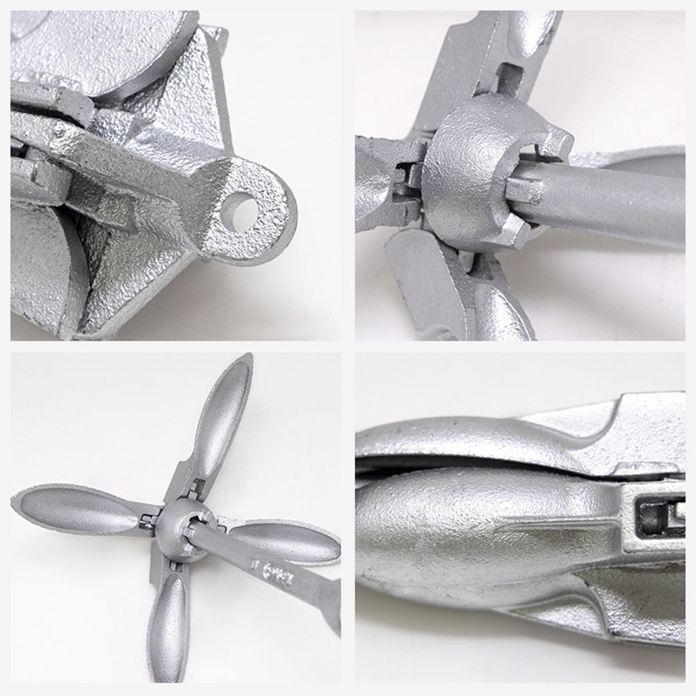 0.7KG 1.5KG Grapnel Anchor wit - Fishing Kayak Anchor avaliação e preço