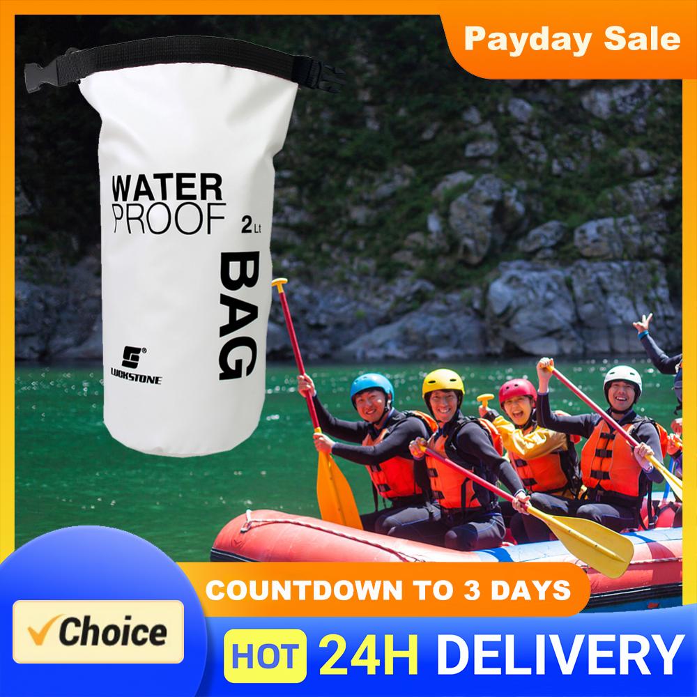 2L Swimming Water Bag Ultralig - Fishing Kayak Storage Bag avaliação e preço