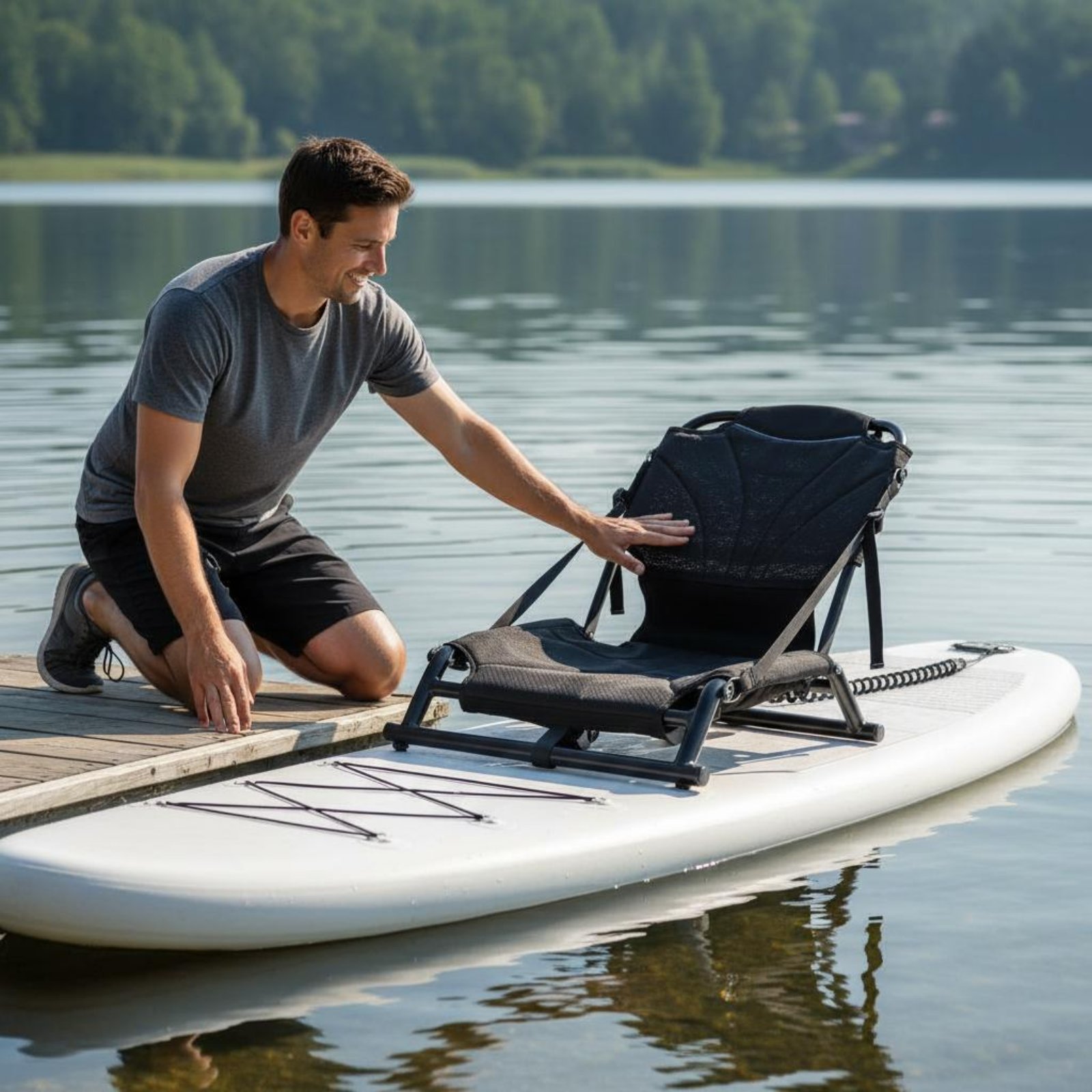 Kayak Backrest Seat Breathable - Fishing Kayak Seat avaliação e preço