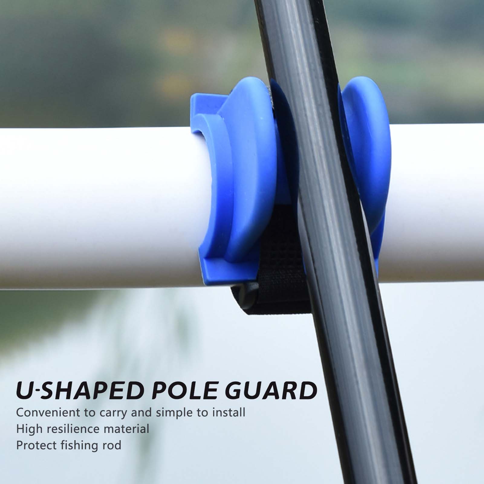 U-Shaped Boat Fishing Rod Hold - Fishing Kayak Rod Holder avaliação e preço