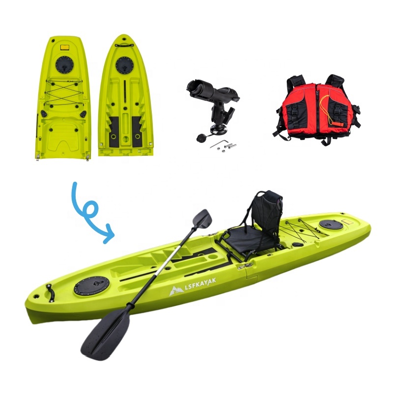 LSF Novel 3.3Meter 11FT Split  - Fishing Kayak Sit On Top avaliação e preço