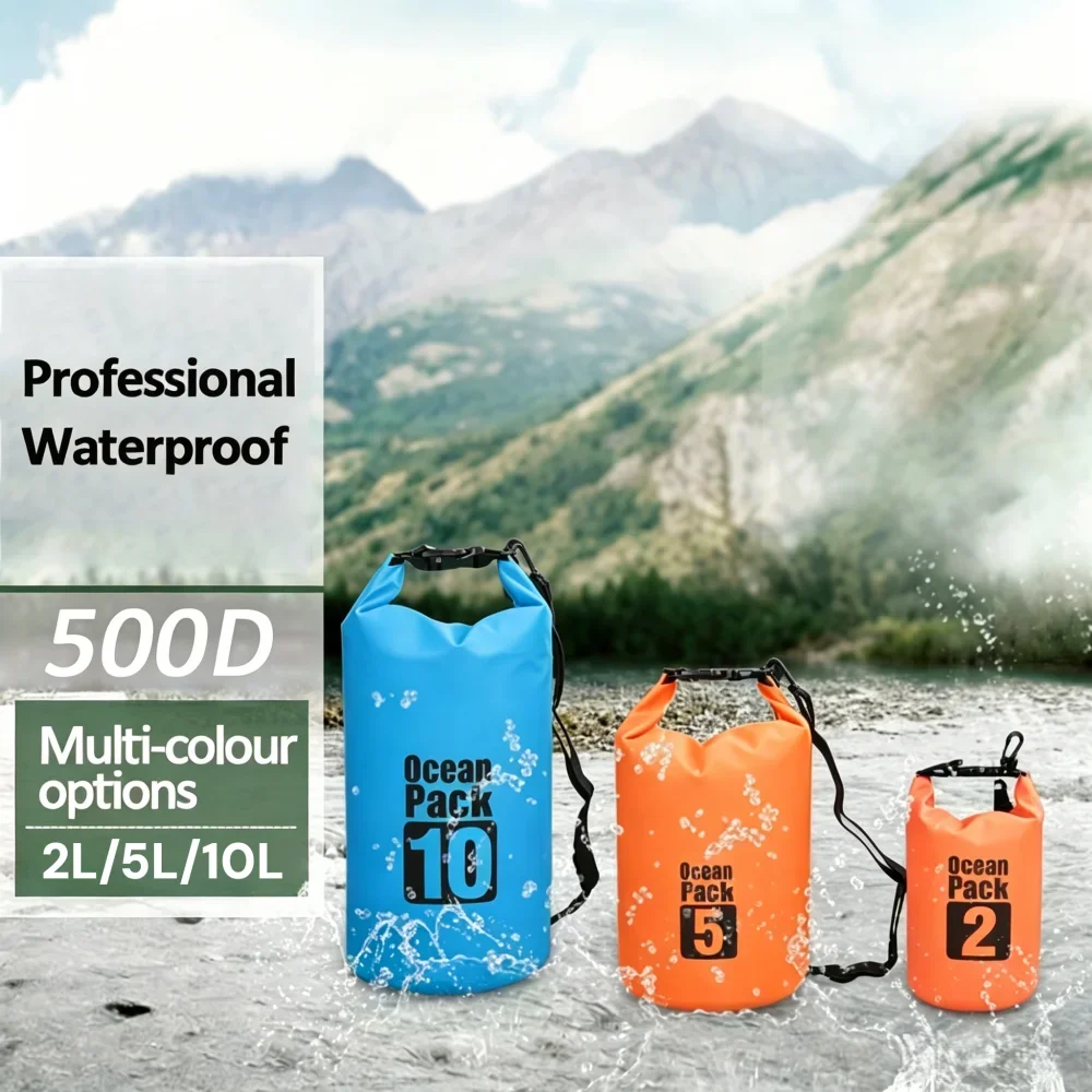 500D Waterproof Dry Bag Floati - Fishing Kayak Storage Bag avaliação e preço